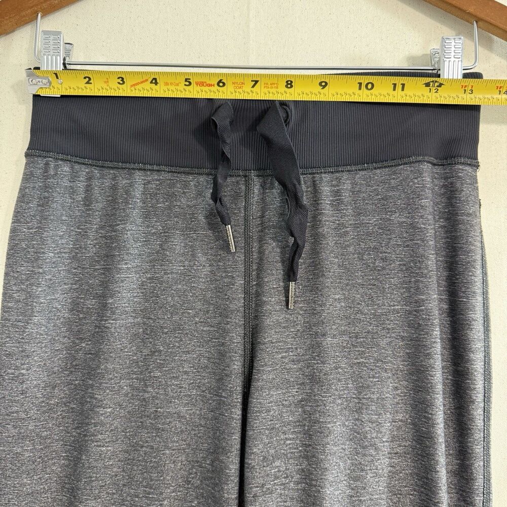 Lululemon Woman Size 8 Gray athletic basic Pants running pants 31” Inseam Lined - Picture 6 of 9